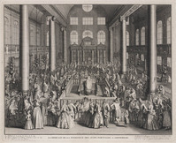 KG 11810
          <br/>
          Tempelwijding van de Joodse Portugese Synagoge,A'dam
          <br/>
          <em>Picart, Bernard (1673-1733)</em>